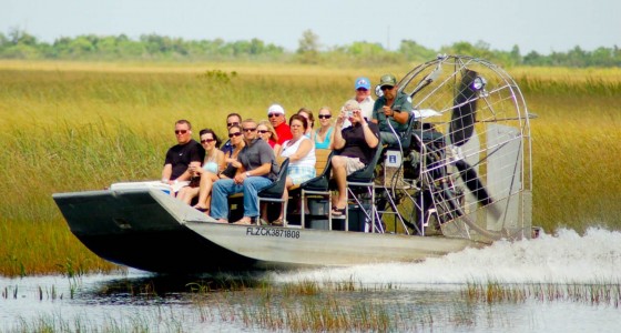 Fan Boat Gator Tours Miami