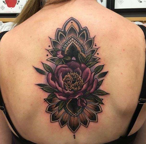 Floral Cover Up Tattoo Ideas