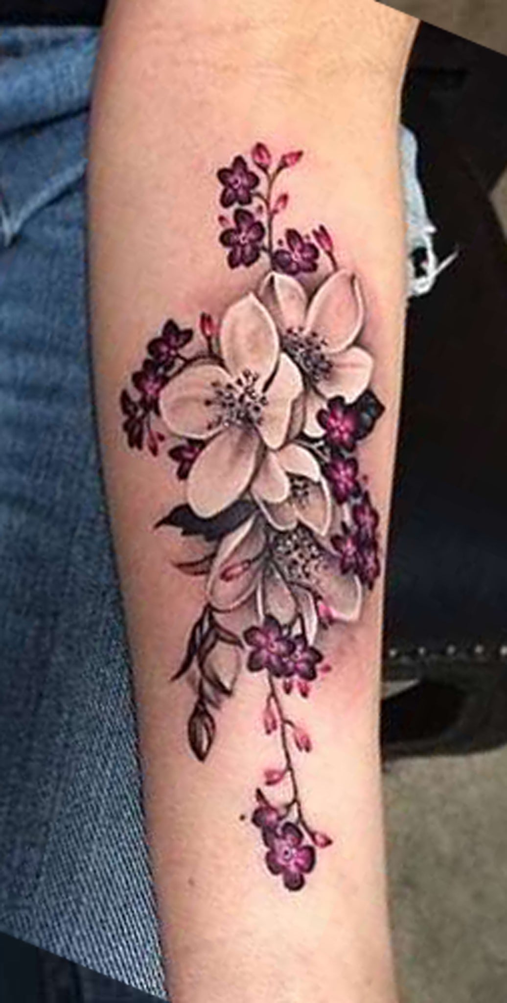 Floral Tattoo Designs For Females