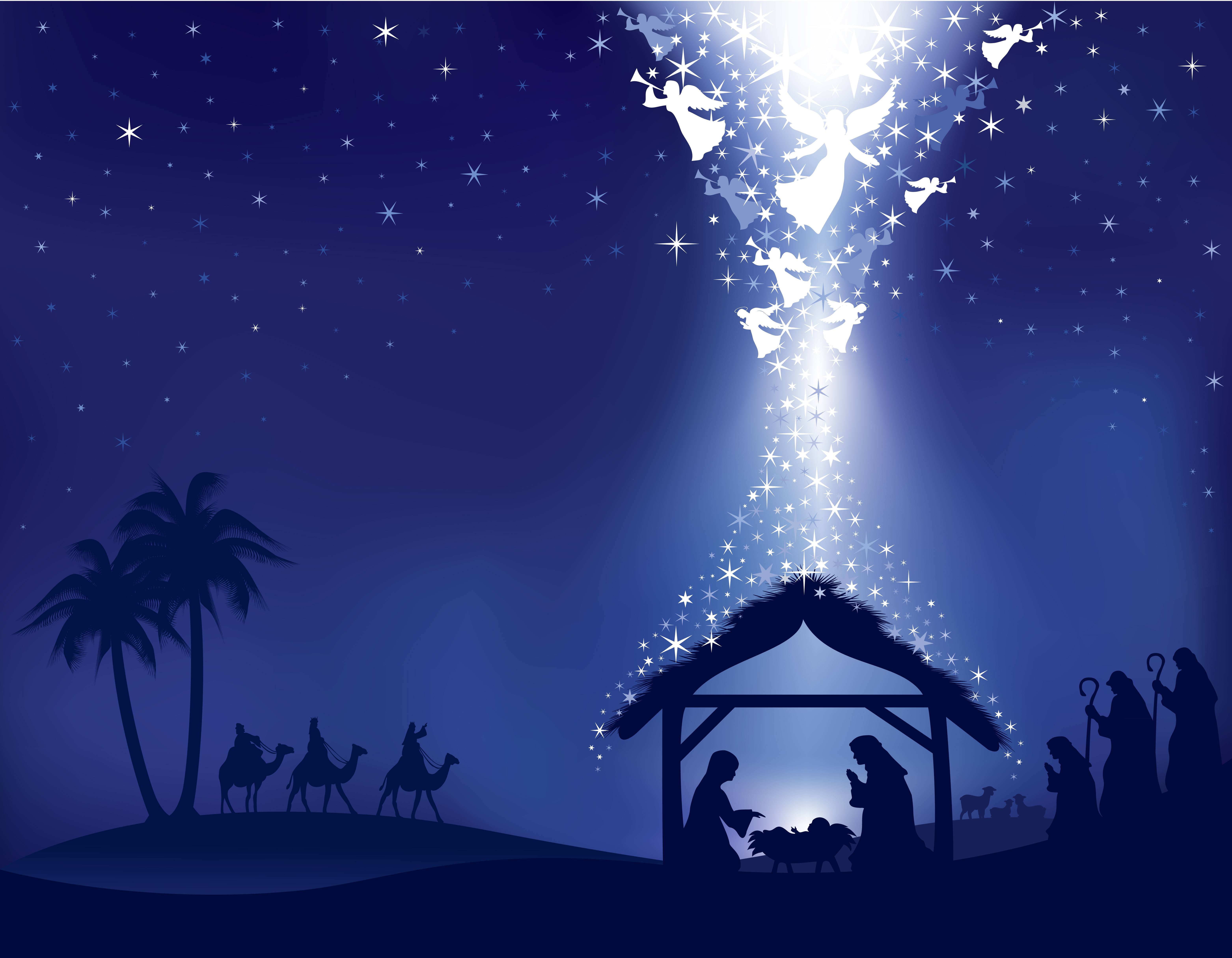 Free Christmas Nativity Wallpaper For Desktop