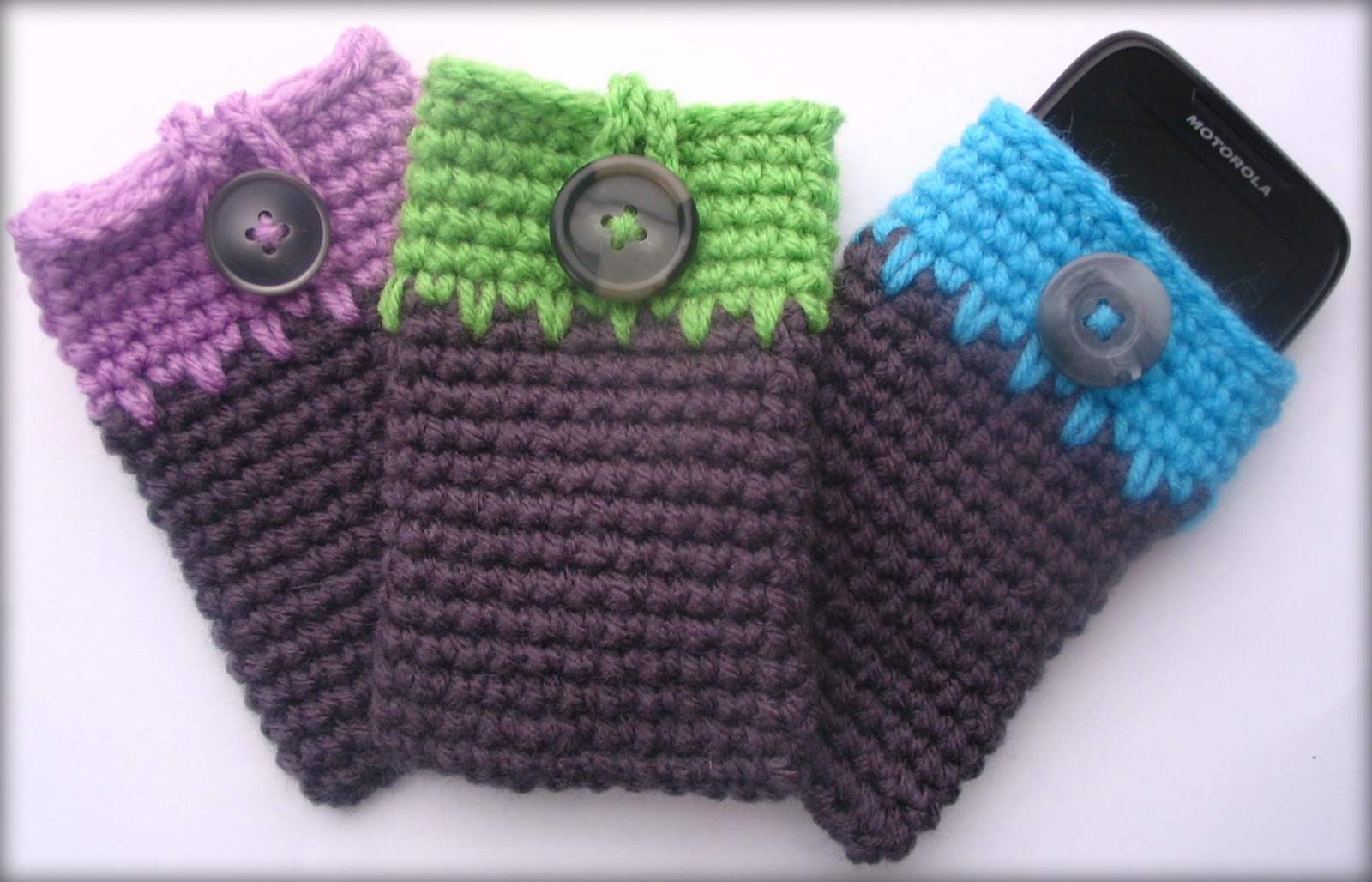 Free Crochet Pattern Cell Phone Case