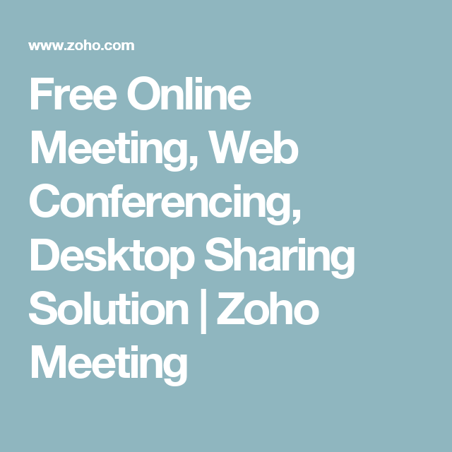 Free Web Conferencing Tools For Conference