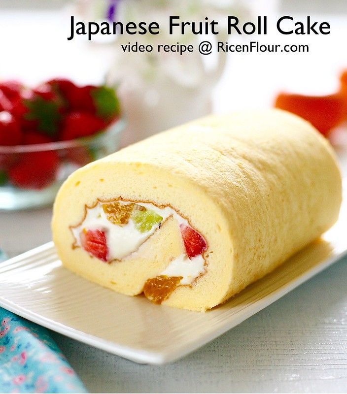 Fruit Cake Roll