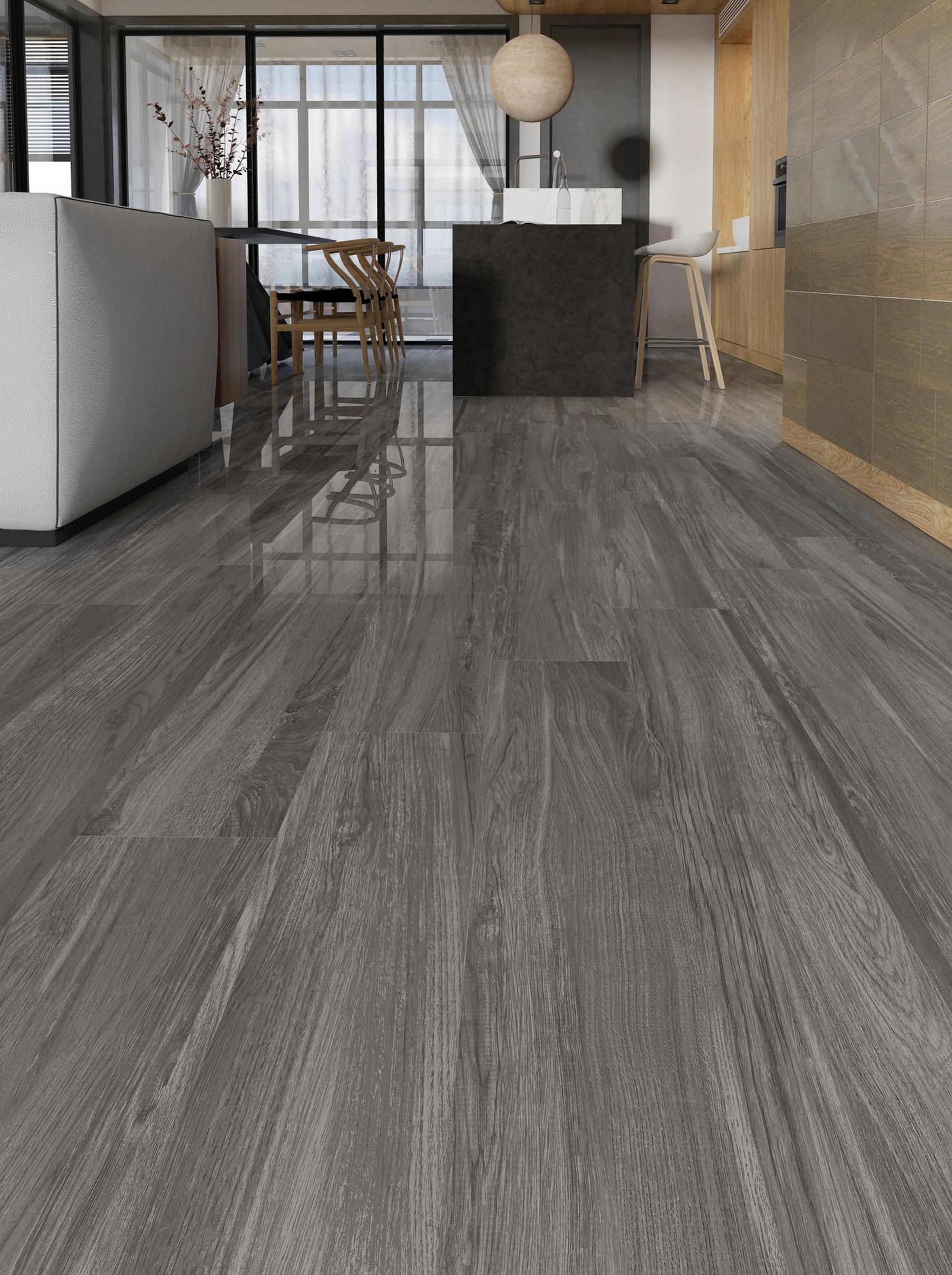 Grey Wood Tile Floors