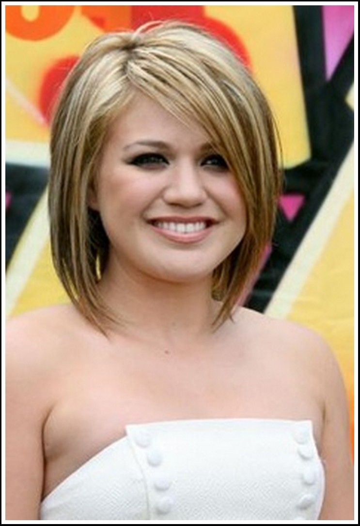 Hair Style For Fat Round Face