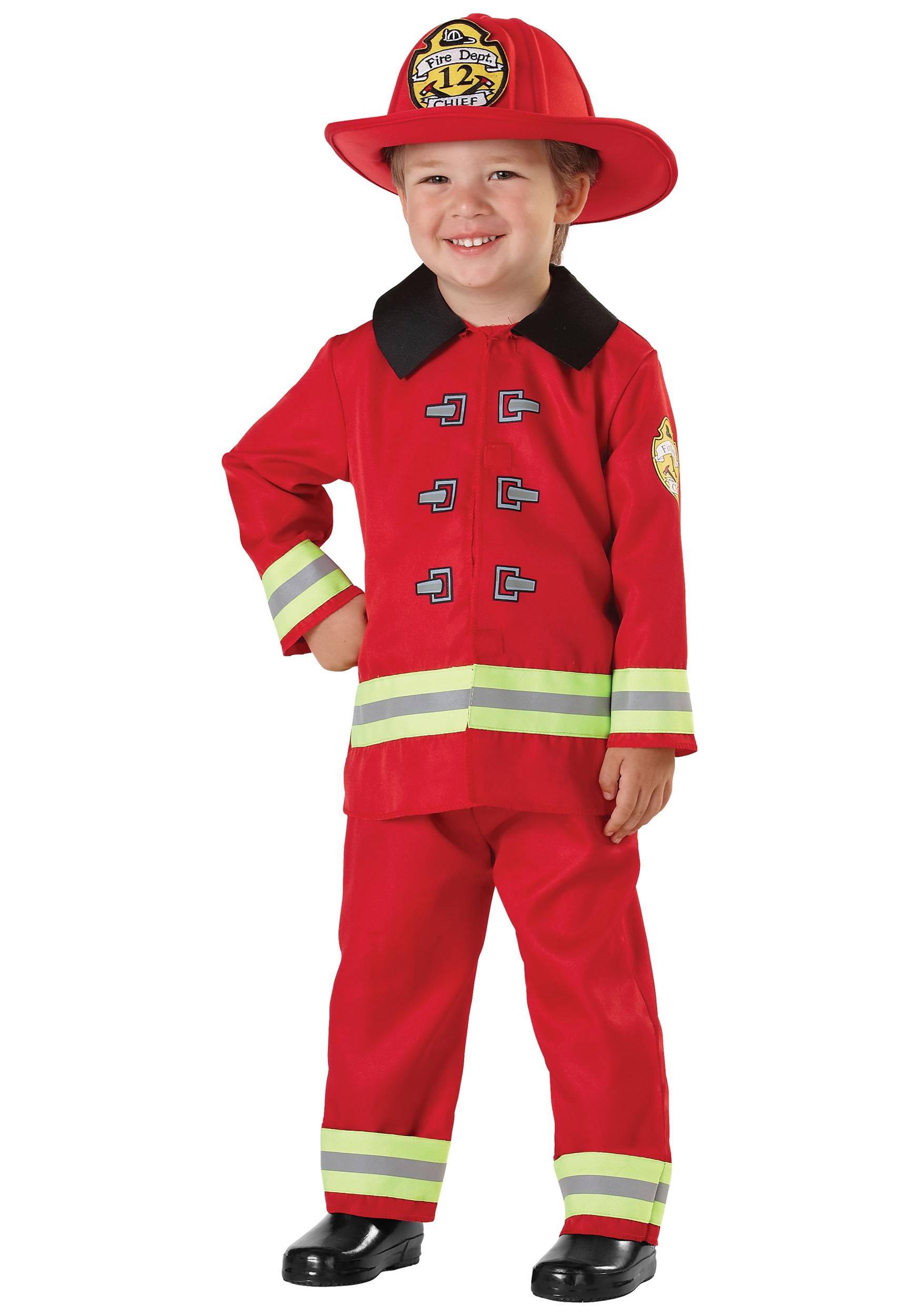 Halloween Costume Fireman Toddler