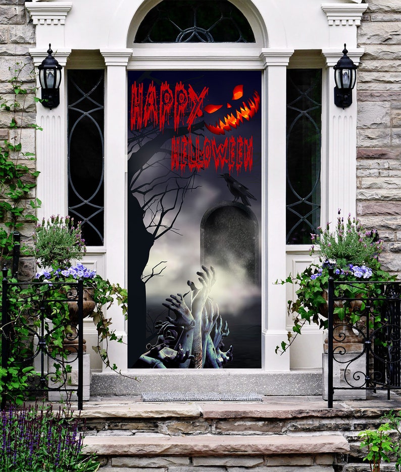 Halloween Door Covers