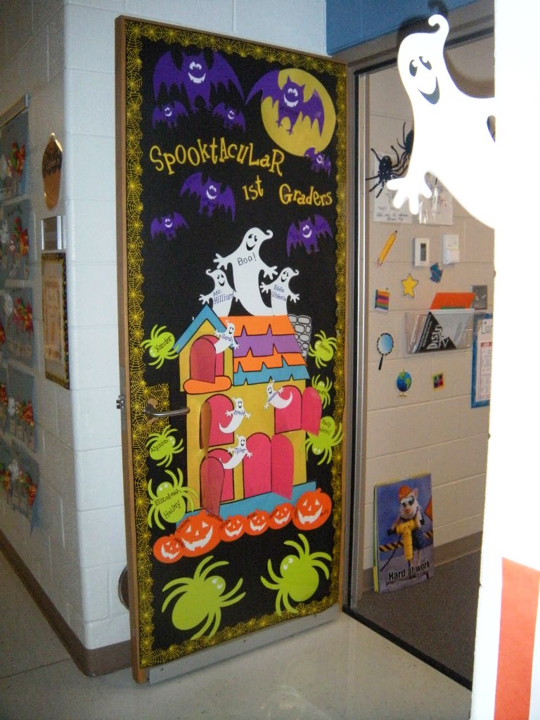 Halloween Door Decorating Ideas School