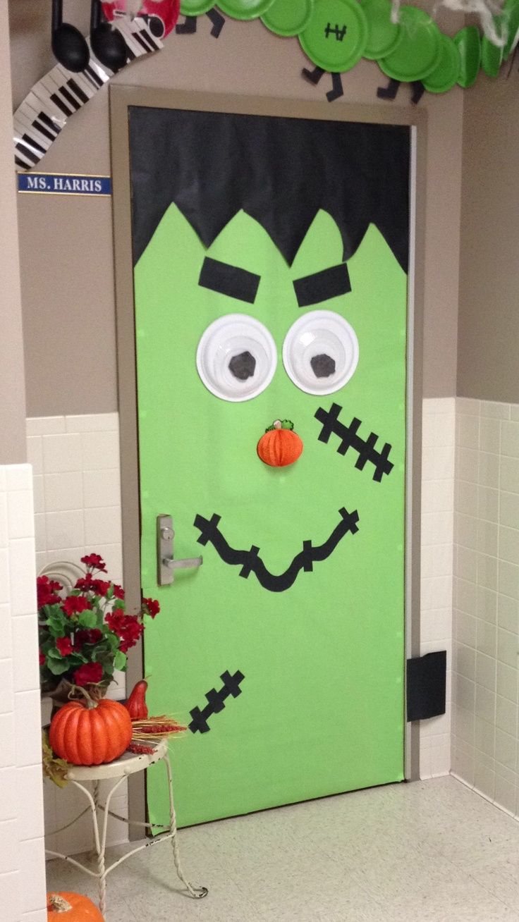 Halloween Door Decorations Kindergarten