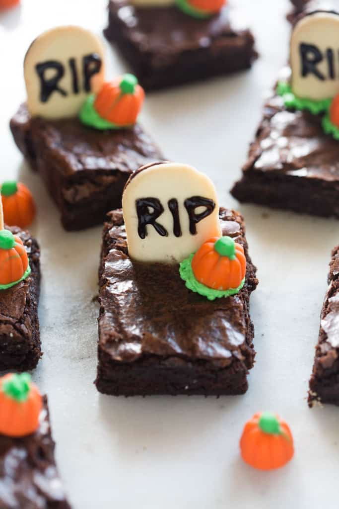 Halloween Treats With Brownies