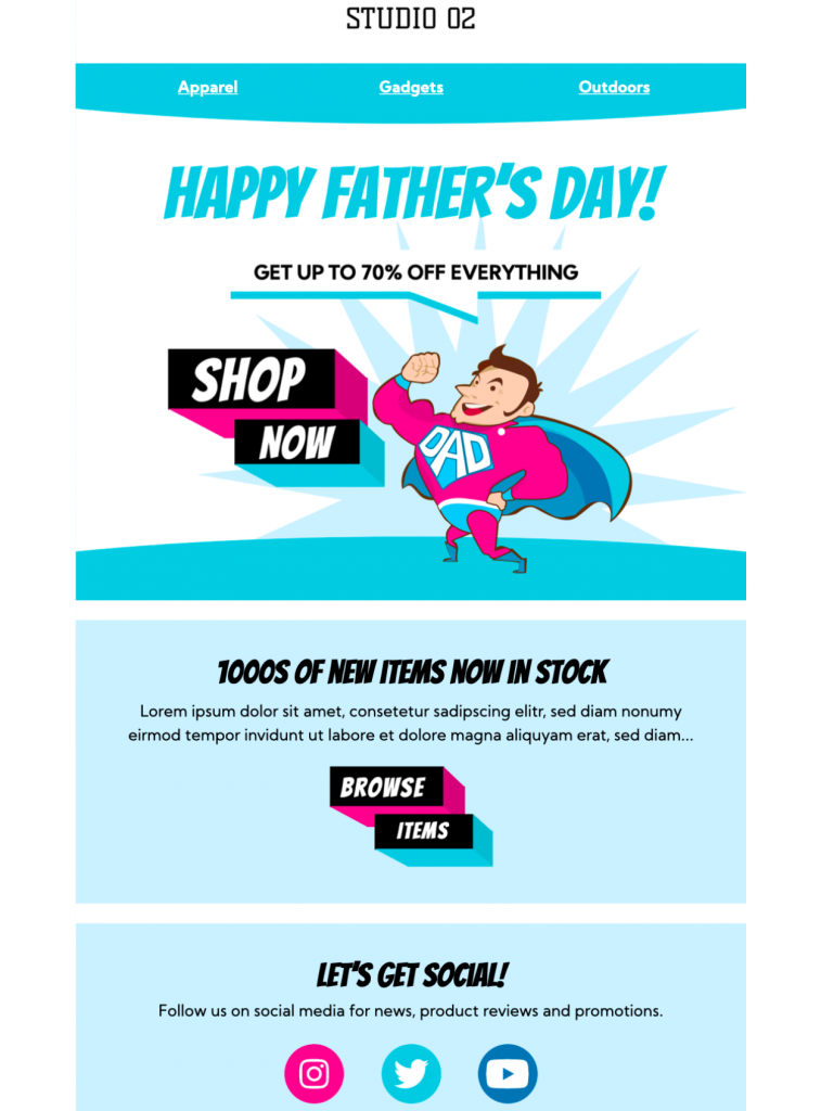 Happy Father S Day Email