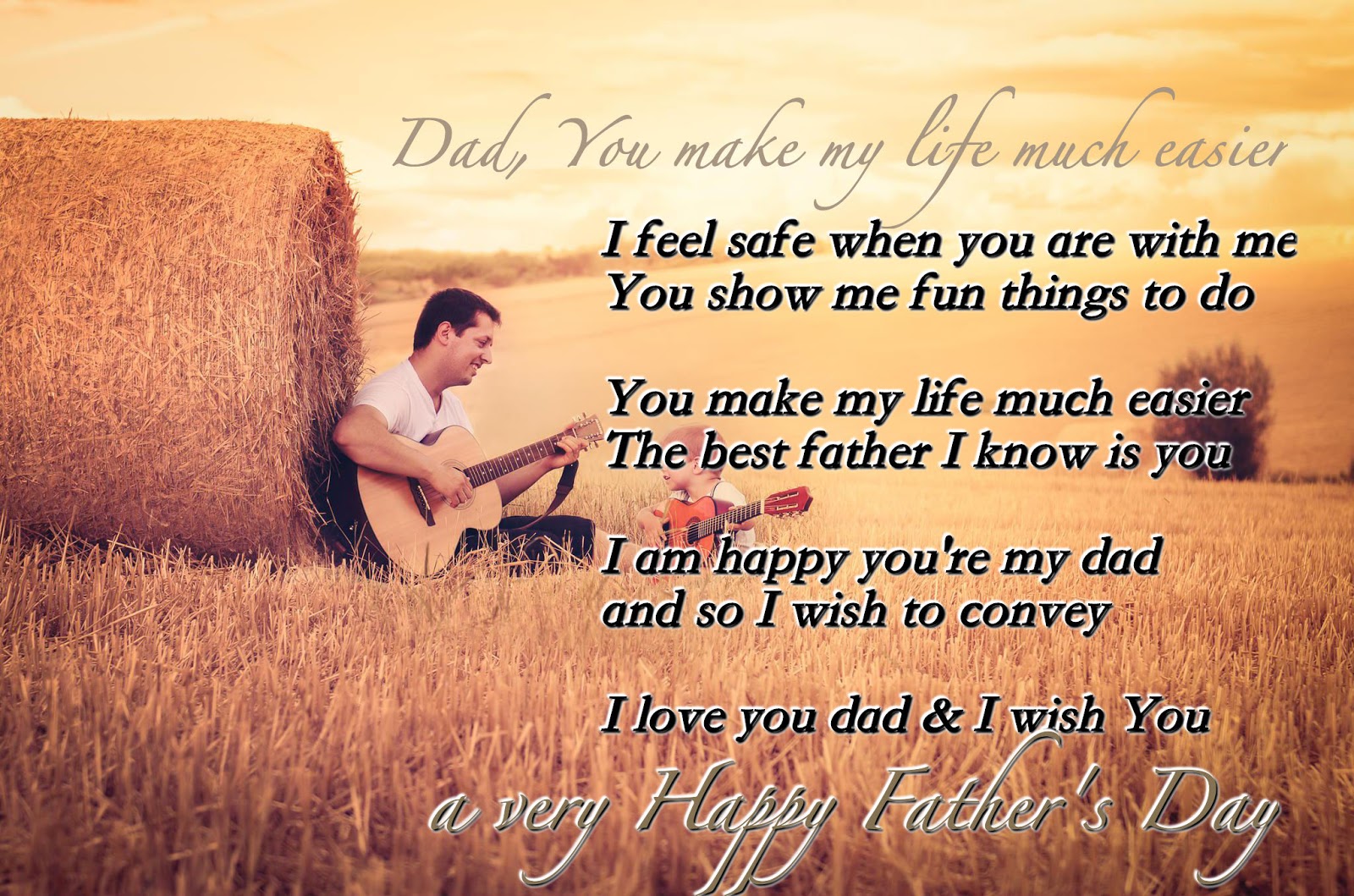 Happy Father S Day Wishes From Daughter In Hindi