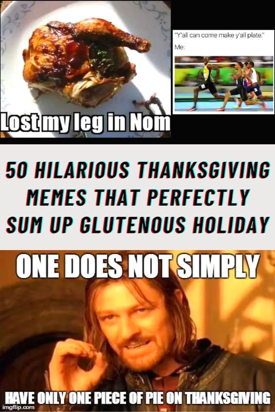 Hilarious Thanksgiving Memes 2020