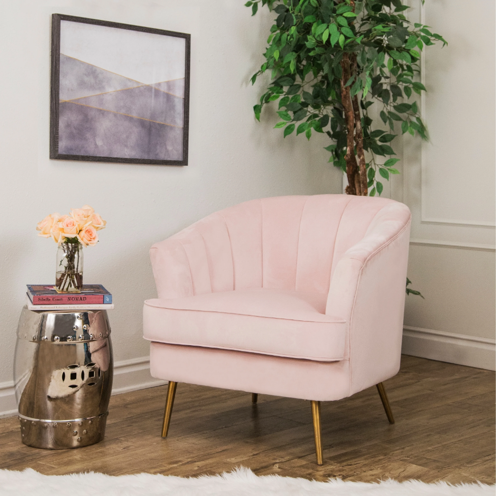 Hot Pink Accent Chair For Living Room