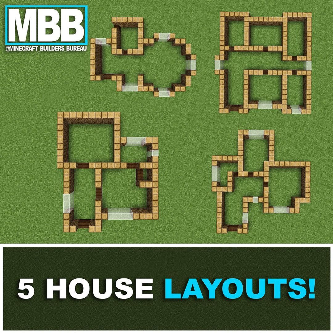 House Layout In Minecraft