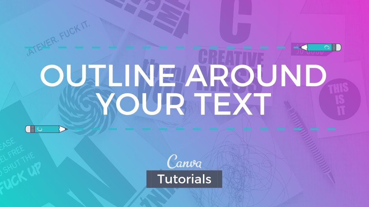 How To Add Background To Font In Canva