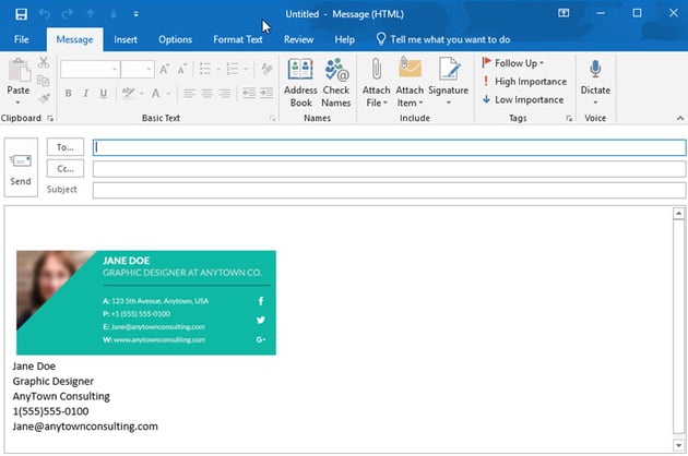 How To Add Signature In Outlook Reply Email