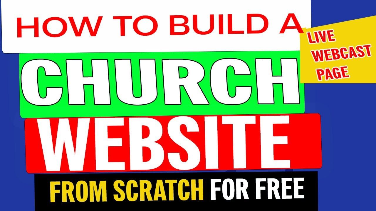How To Build A Website From Scratch For Free
