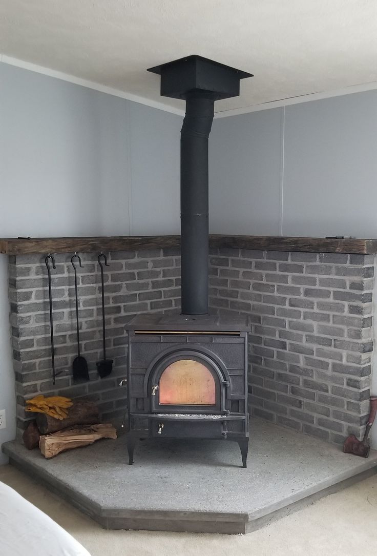 How To Build Wood Stove Hearth