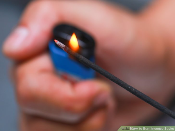 How To Burn Incense Sticks
