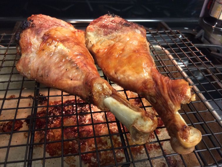 How To Cook Turkey Legs In The Oven Youtube