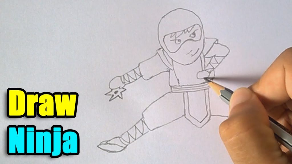 How To Draw A Ninja Face
