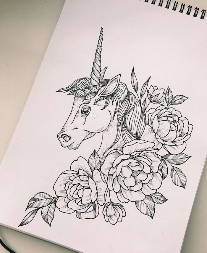 How To Draw A Realistic Unicorn With Wings