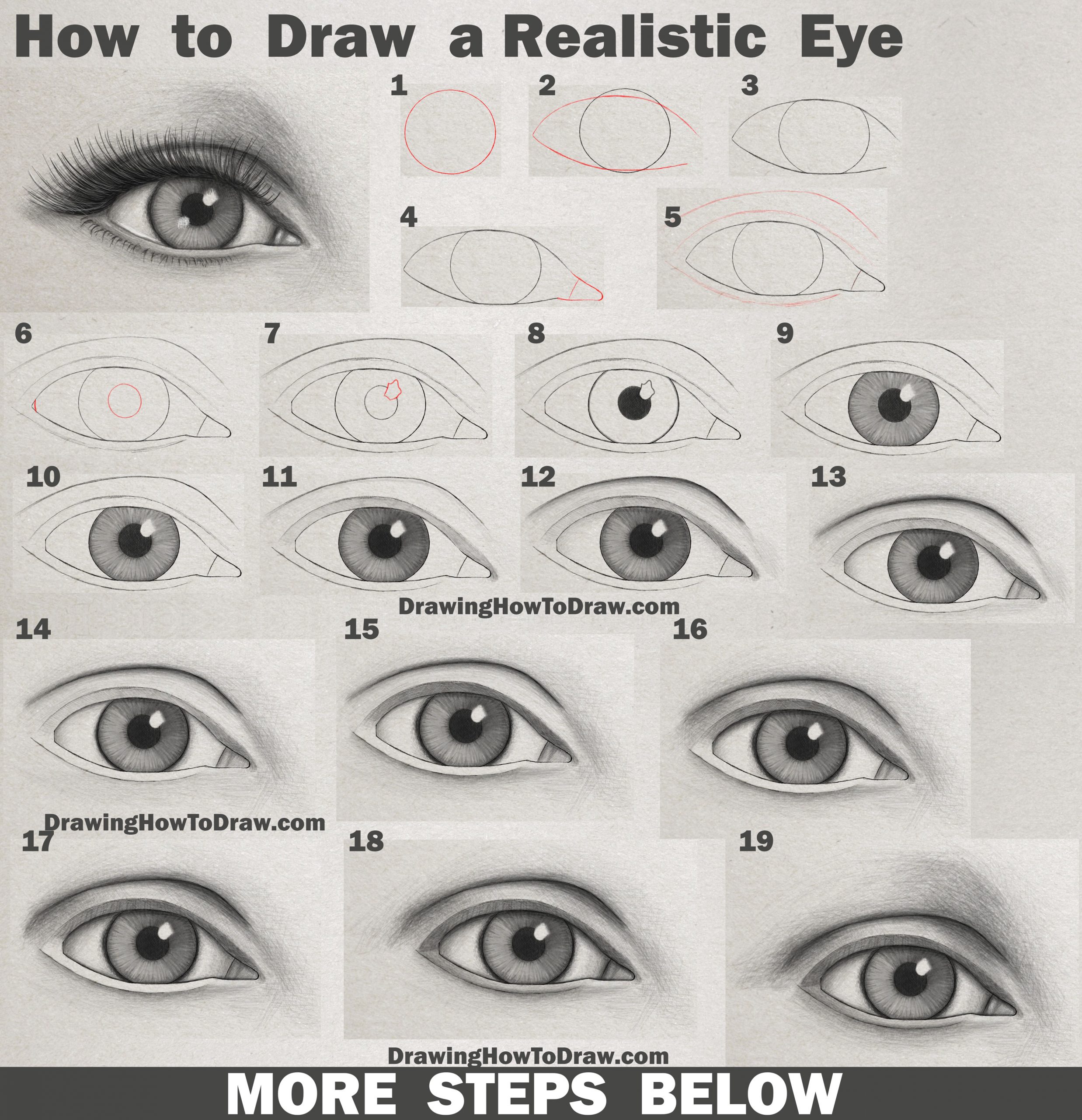 How To Draw A Really Realistic Eye