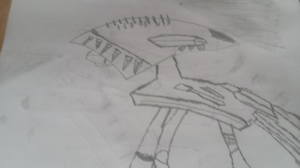 How To Draw Alien Tripod
