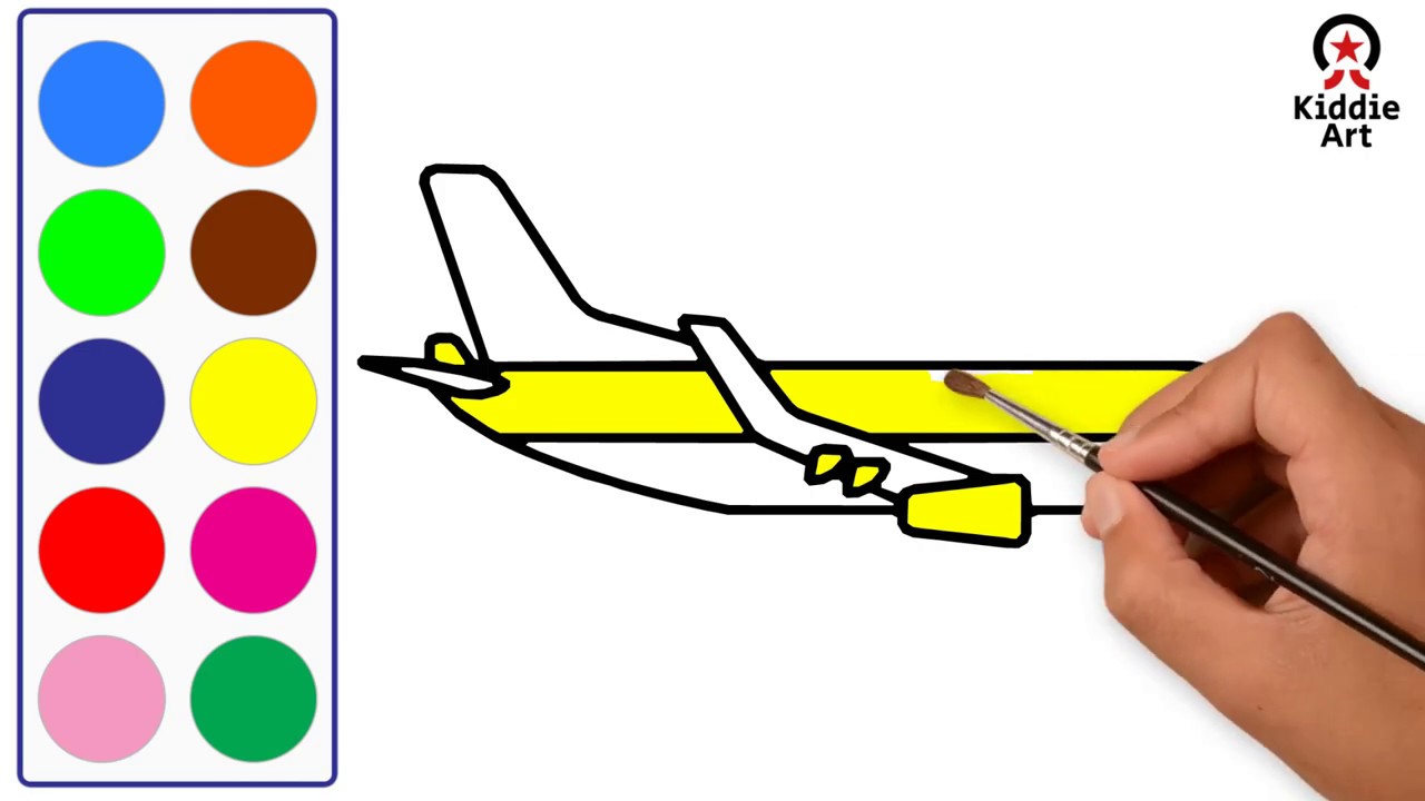 How To Draw An Airplane Quick