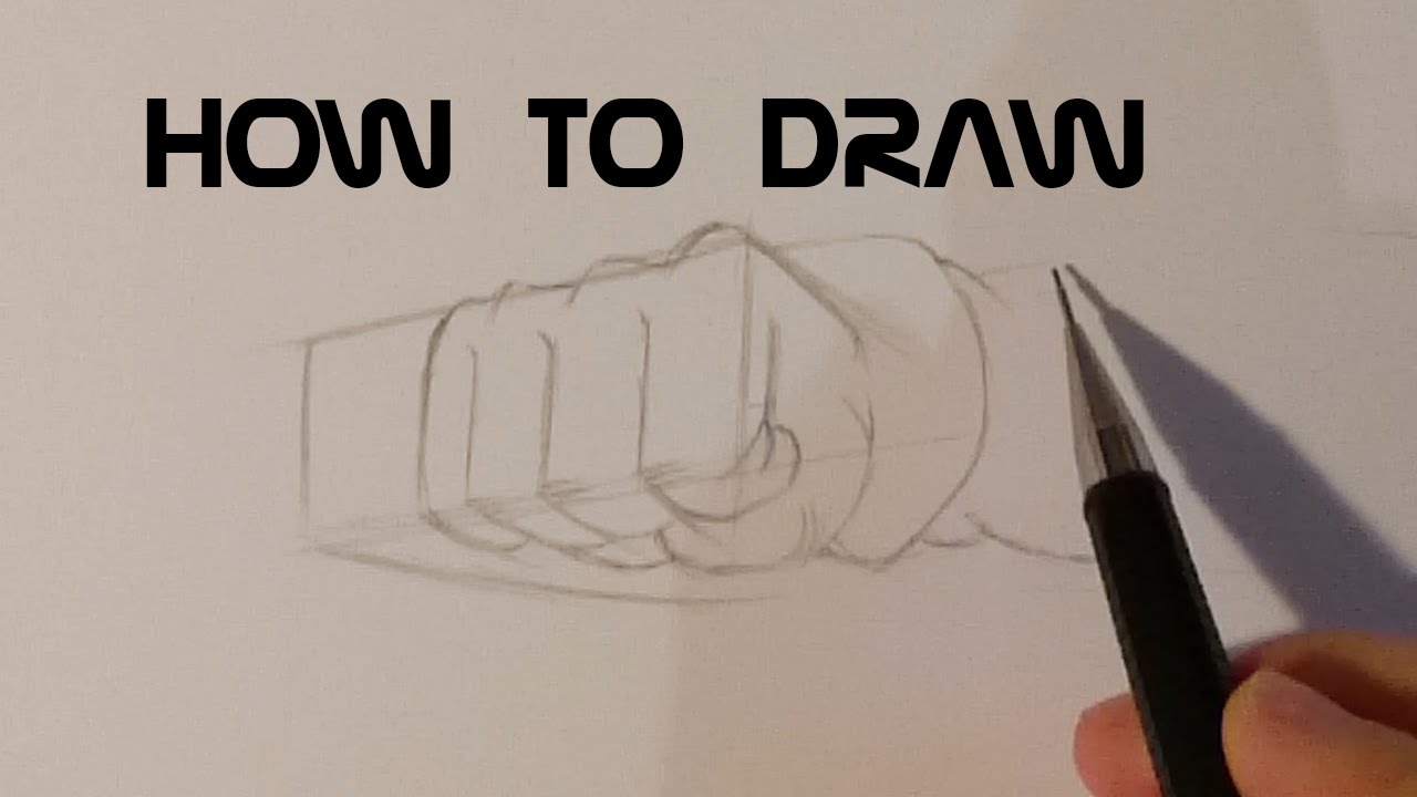 How To Draw An Anime Fist