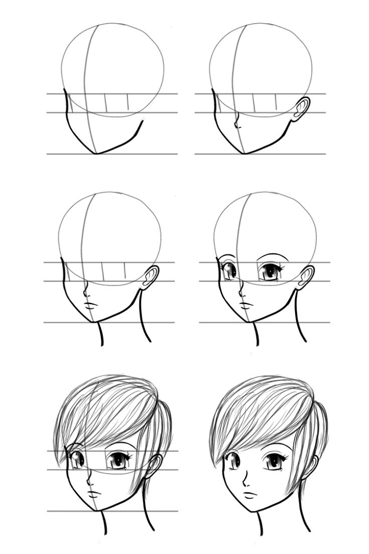 How To Draw Anime Face Big