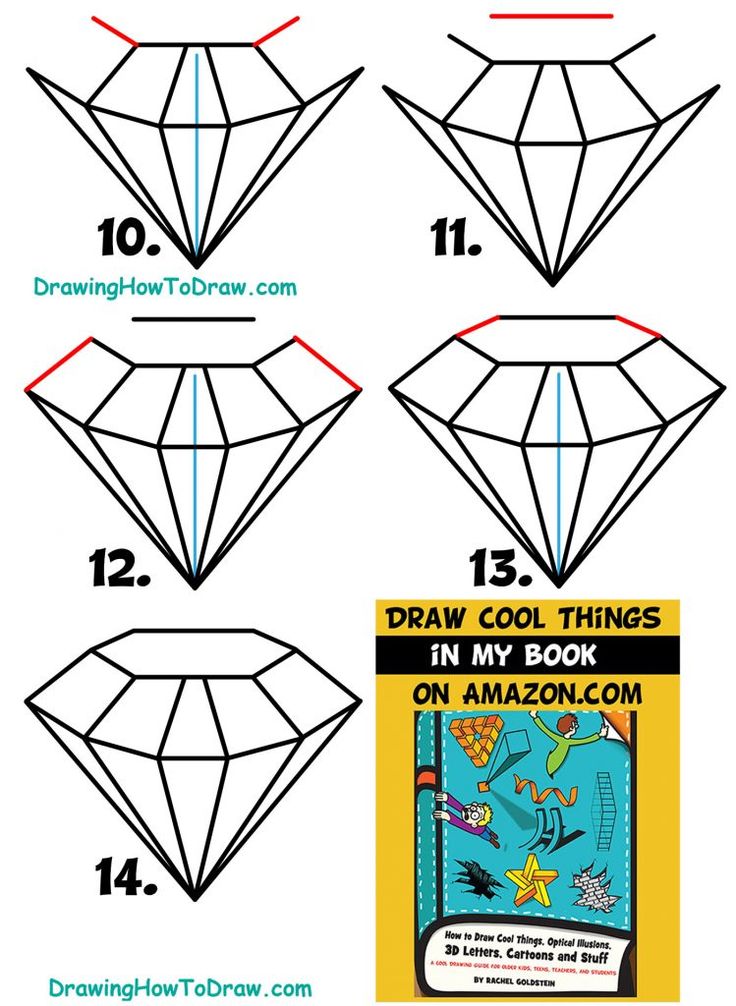 How To Draw Diamond