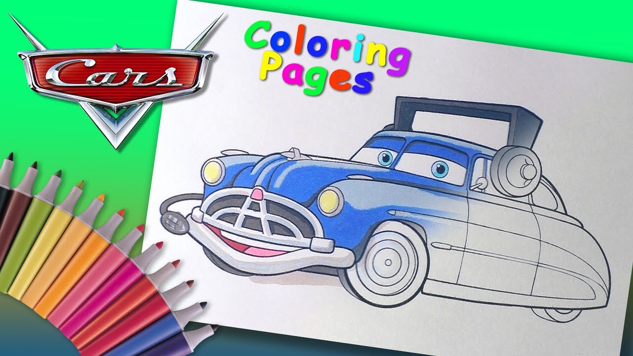 How To Draw Doc Hudson From Cars