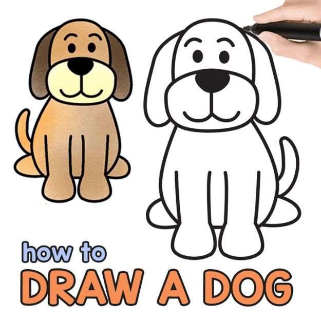 How To Draw Dog In Ms Paint