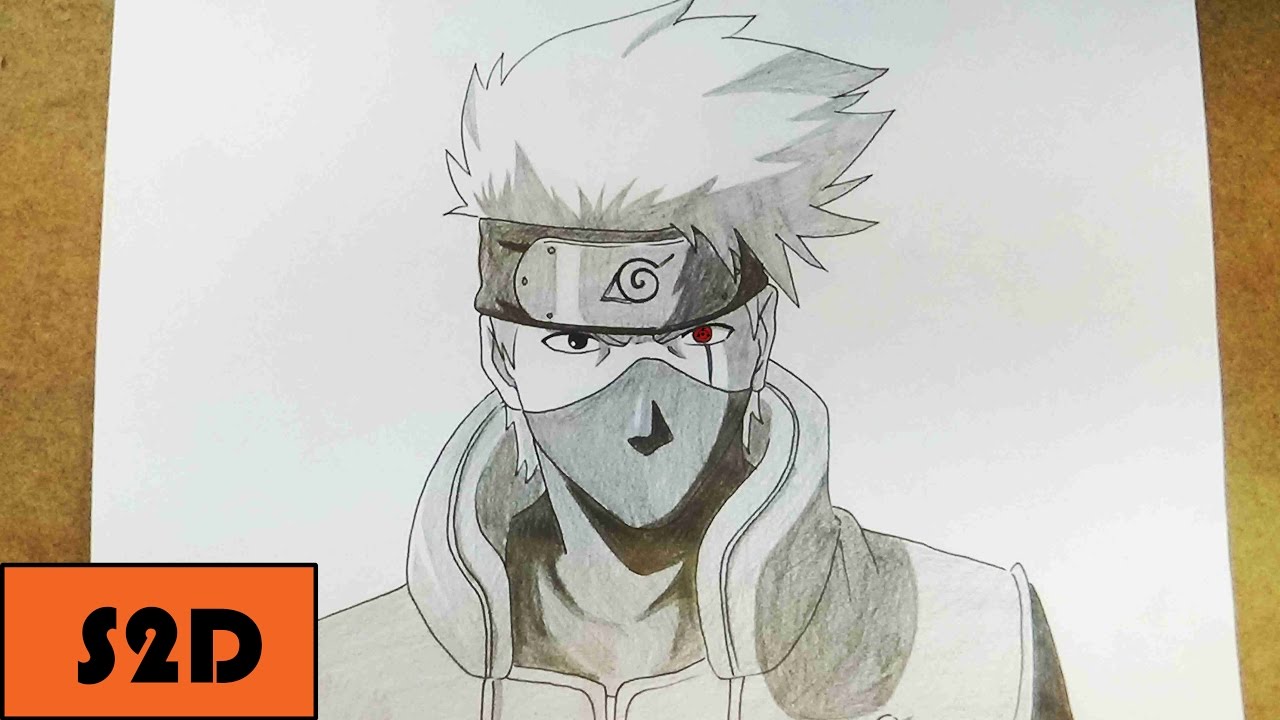 How To Draw Kakashi With His Name