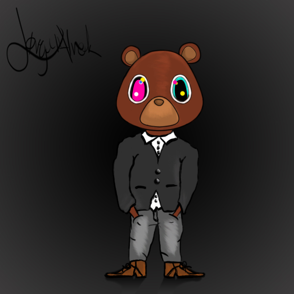 How To Draw Kanye Bear