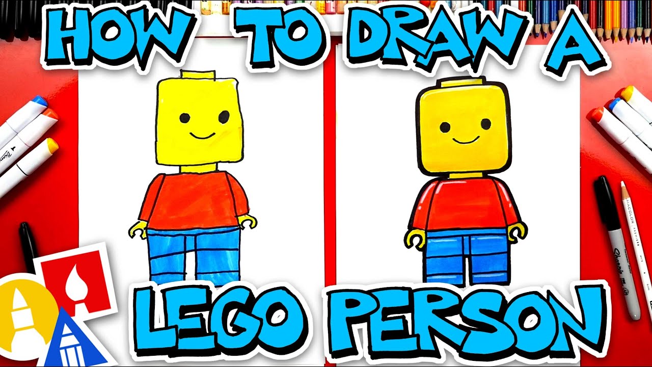 How To Draw Lego Man