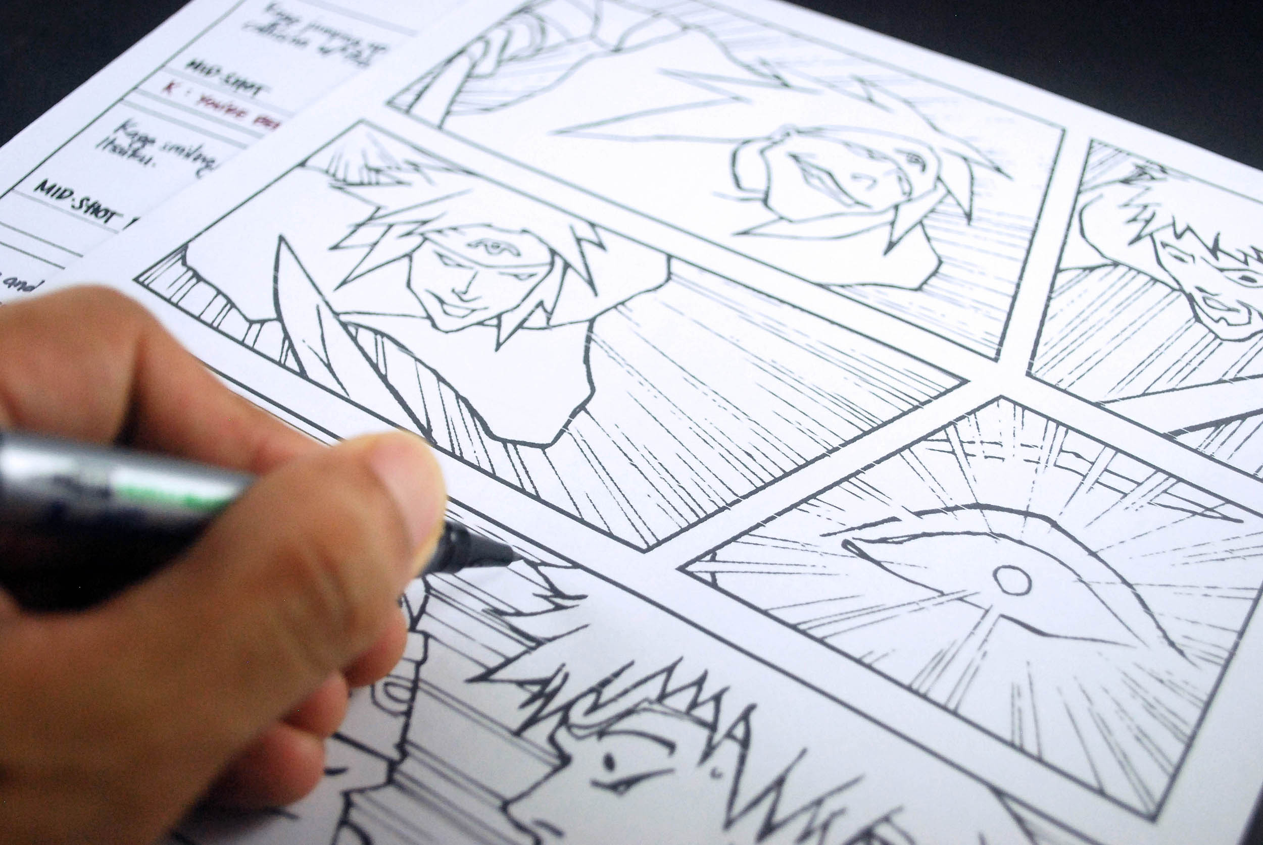 How To Draw Manga Panel