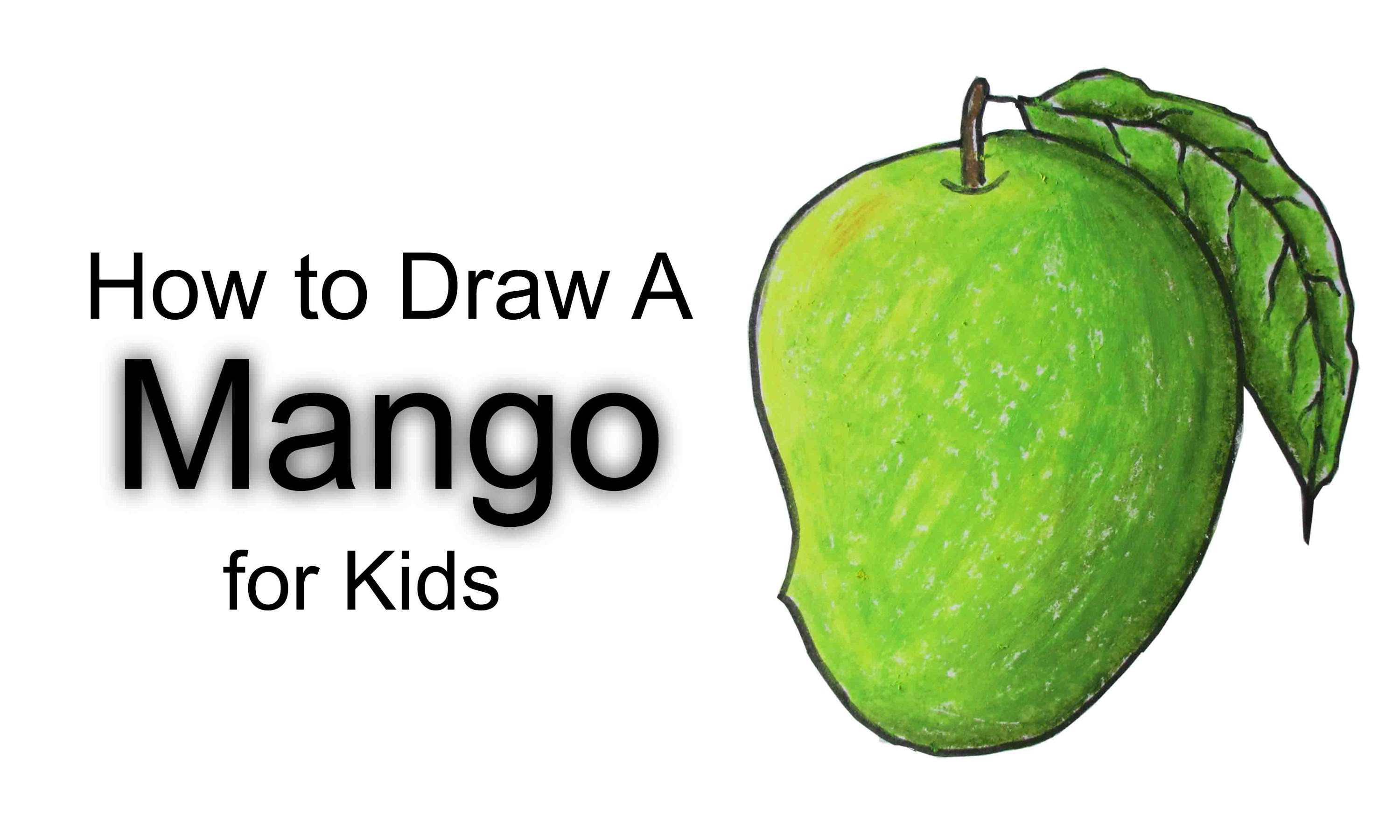 How To Draw Mango