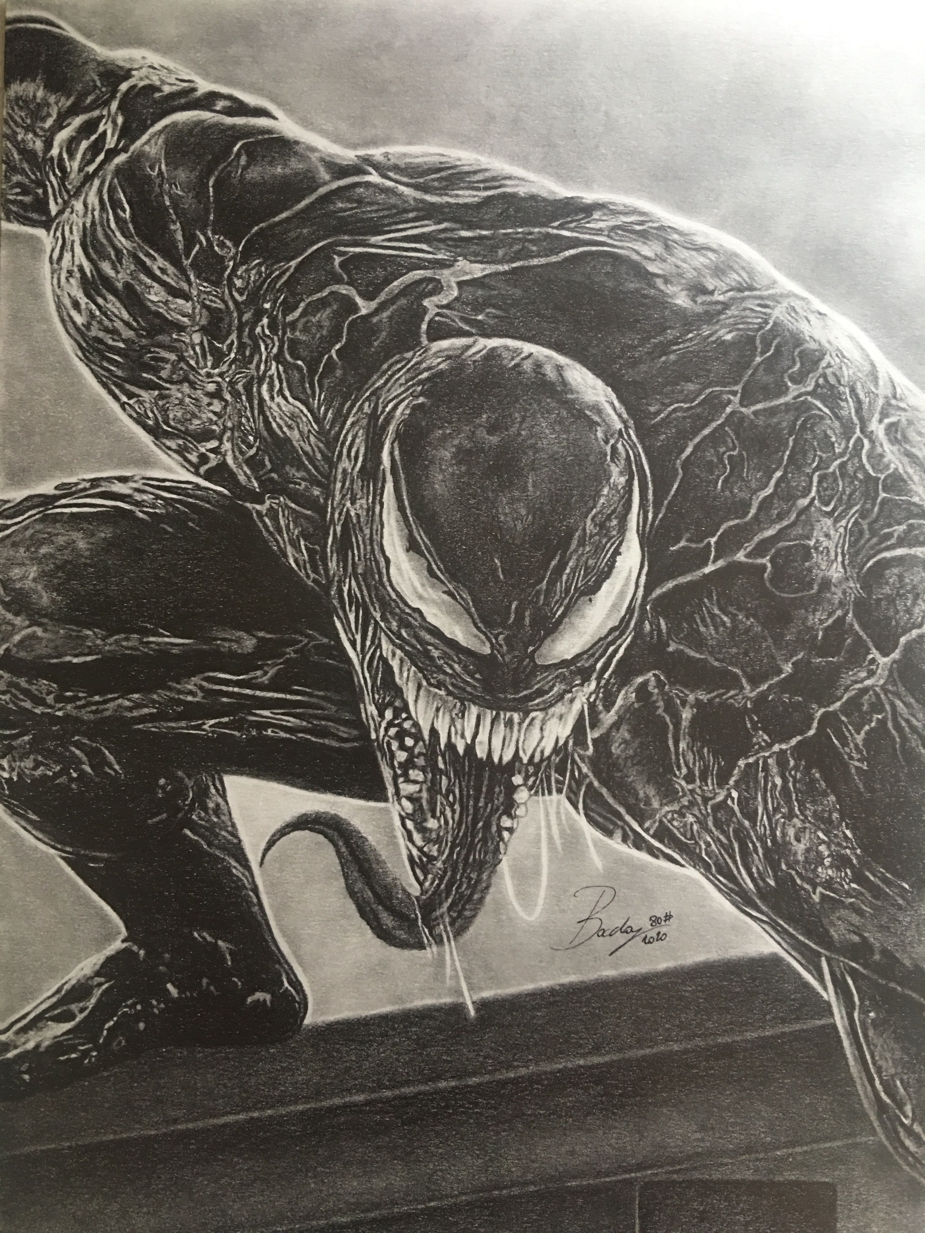 How To Draw Maximum Venom