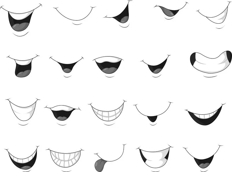 How To Draw Mouth Smile