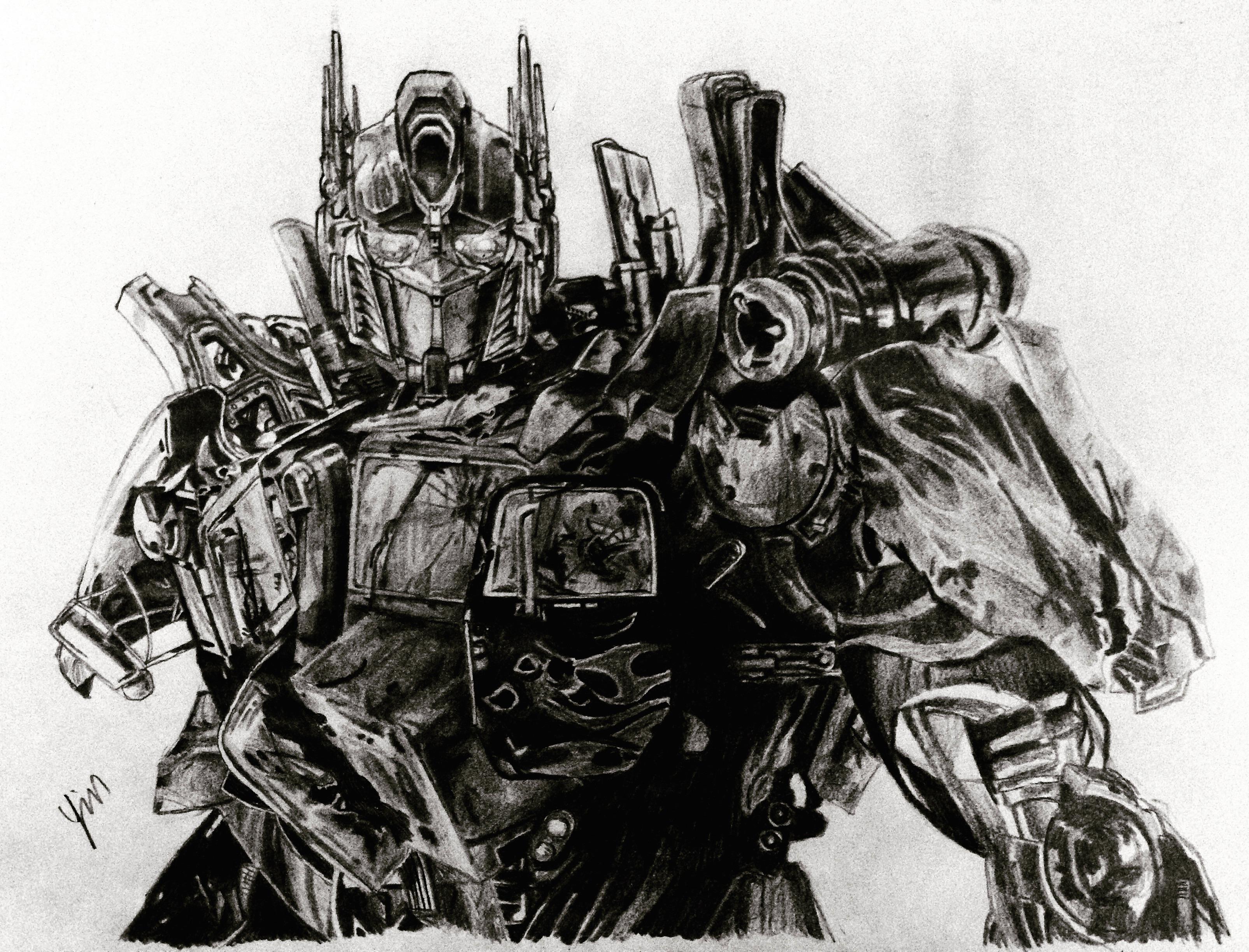 How To Draw Optimus Prime Rise Of The Beasts