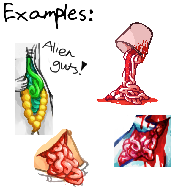 How To Draw Organs Gore