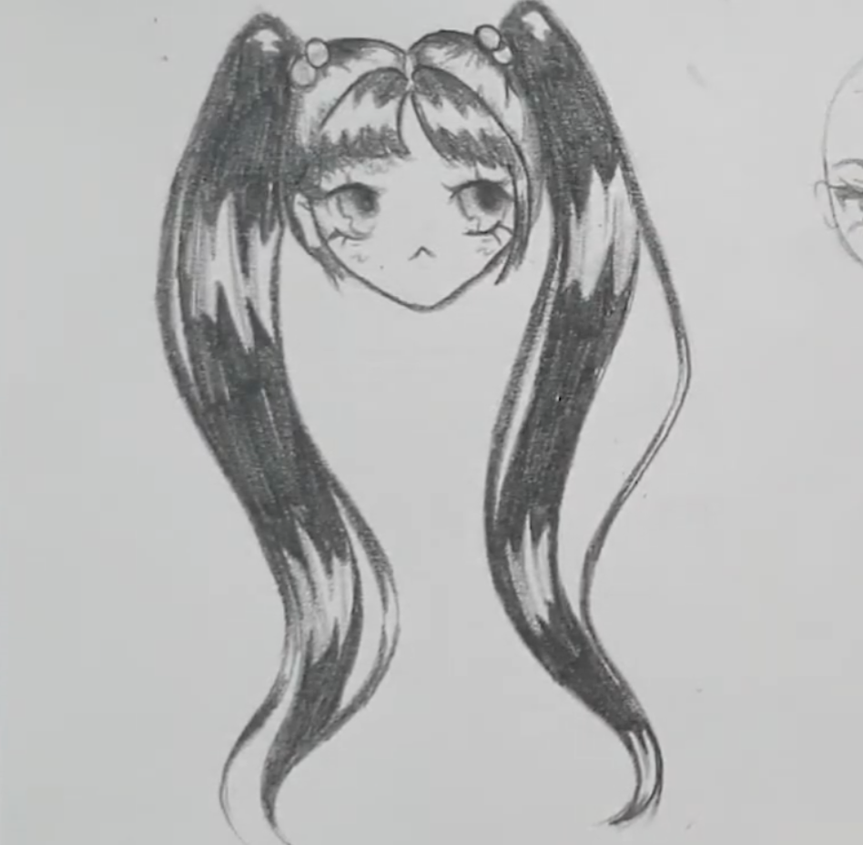 How To Draw Pigtails Anime
