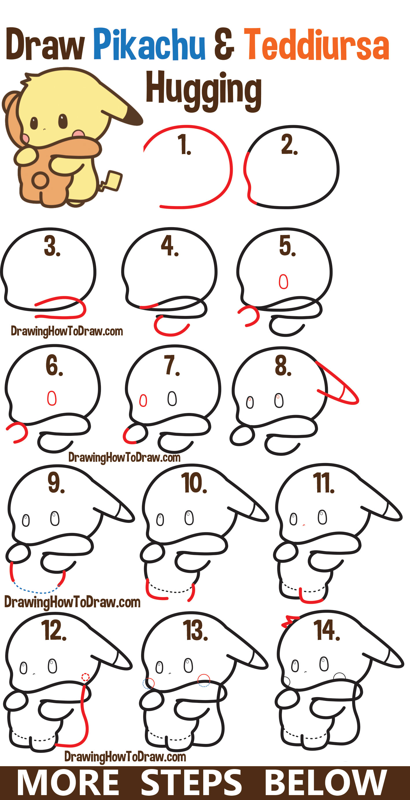 How To Draw Pikachu Drip