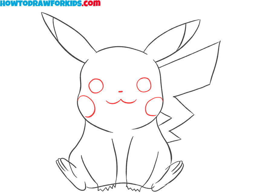 How To Draw Pikachu Eyes
