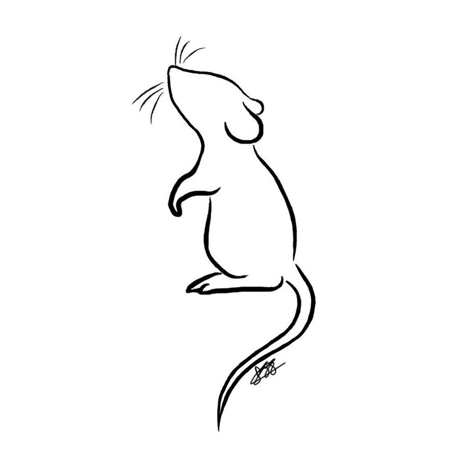 How To Draw Rat Feet