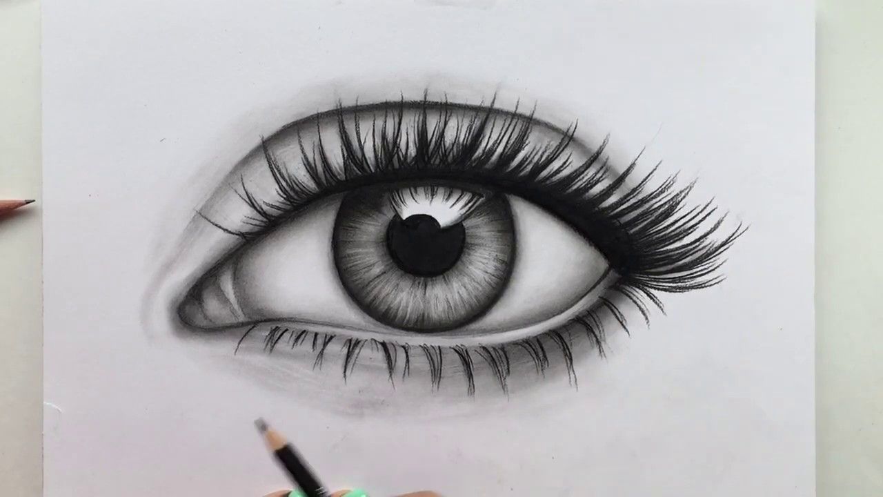 How To Draw Real Eyes With Pencil