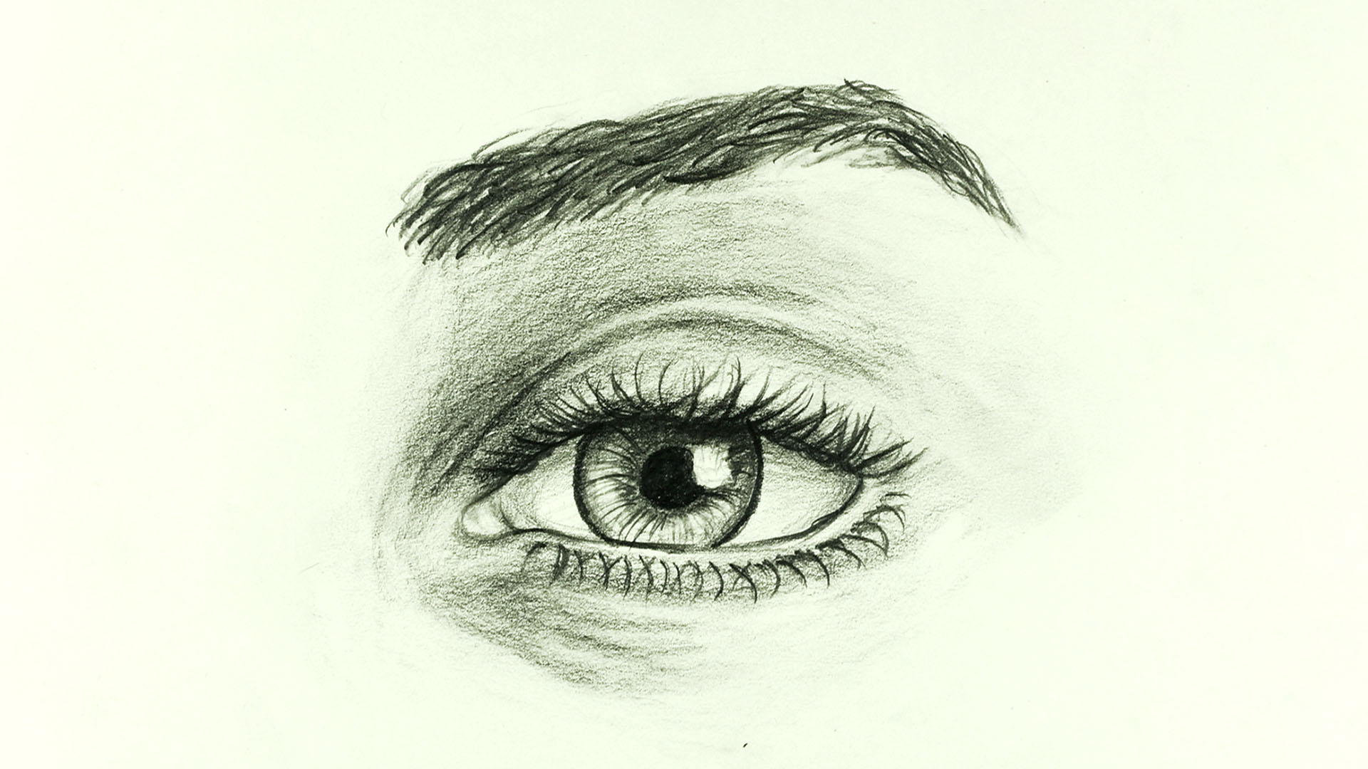 How To Draw Realistic Eyes Side View